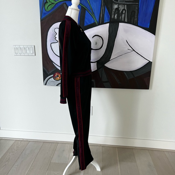 Champion Women’s Block Floral Logo Tracksuit Jacket and Pants size S-XS - Picture 10 of 16